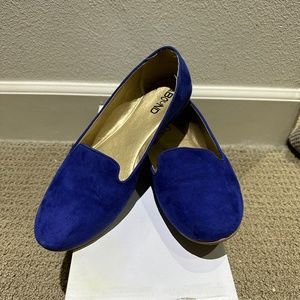 Blue Suede Smoker shoes